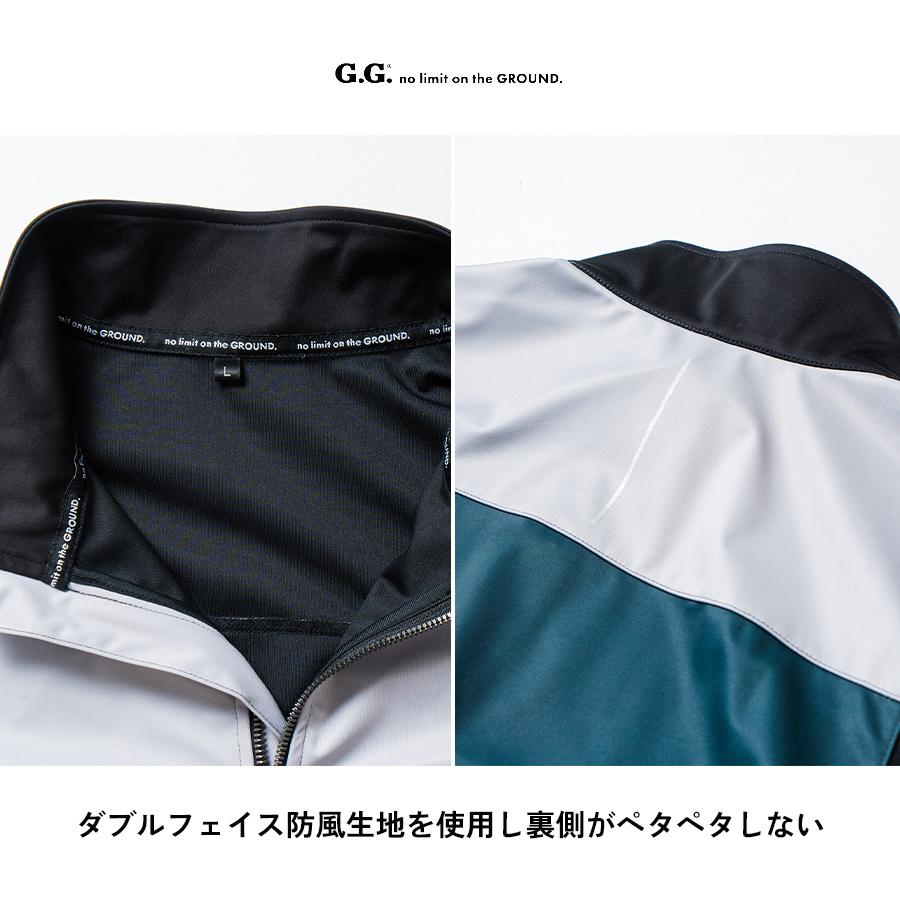 G.G ジージー 2024年秋冬新作 防風ストレッチ軽防寒ブルゾン G.G ジージー 2024年秋冬新作 防風ストレッチ軽防寒ブルゾン