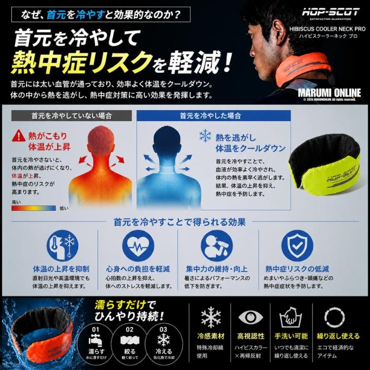 HOP-SCOT(ホップスコット) ハイビスクーラーネックPRO 濡らす、絞る