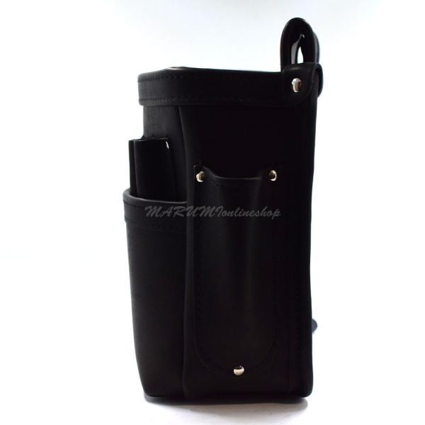 KIKS KB201DDSP グローブ皮腰袋 2段 KNICKS】ニックス KB-201DDSP グローブ革 コンピ革 2段腰袋