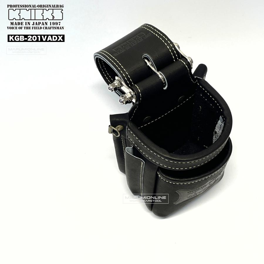 ニックス 腰道具 KNICKS KGB201VADX グローブ革 小物腰袋〈VA ニックス 腰道具 KNICKS KGB201VADX グローブ革 小物腰袋〈VA