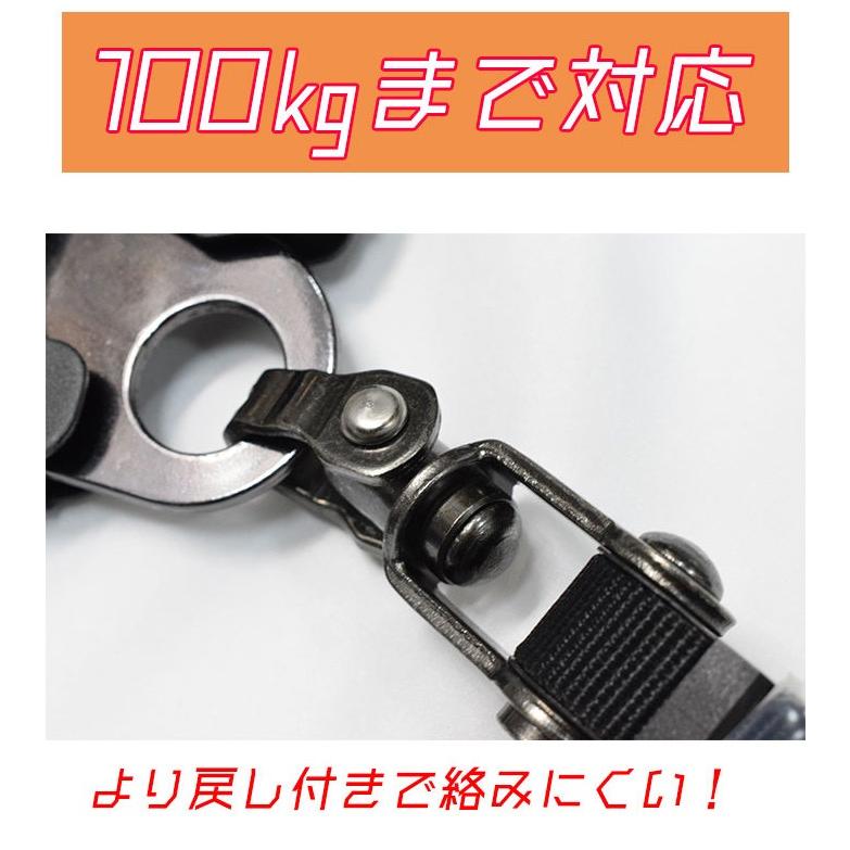 KH ダブルランヤード 最大荷重100kg 1600mm W1JPRK-17 基陽 新規格対応 KH ダブル巻取式ランヤードRE.CORE アルミフック