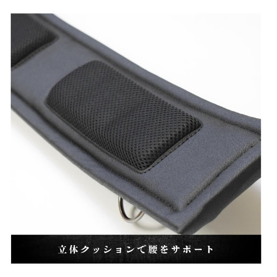 SHOX 腰道具 サポートベルト サポーター 胴当 腰当 メッシュ付き