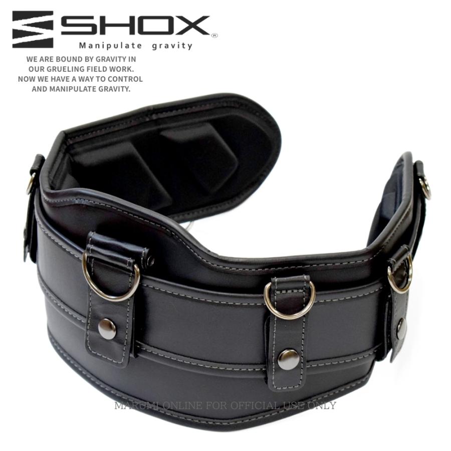 SHOX 腰道具 サポートベルト サポーター 胴当 腰当 EVAプレス成型
