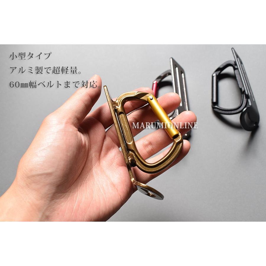 ツールフック 軽量アルミ製 カラビナ 小型 TOOLBANK HOOKS フックス