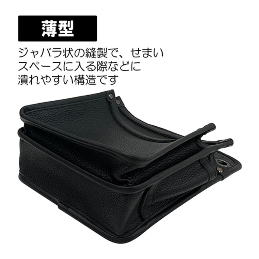 腰袋 ガーデニング DIY 用品 道具袋 釘袋 工具袋 薄型 2段 レザー調