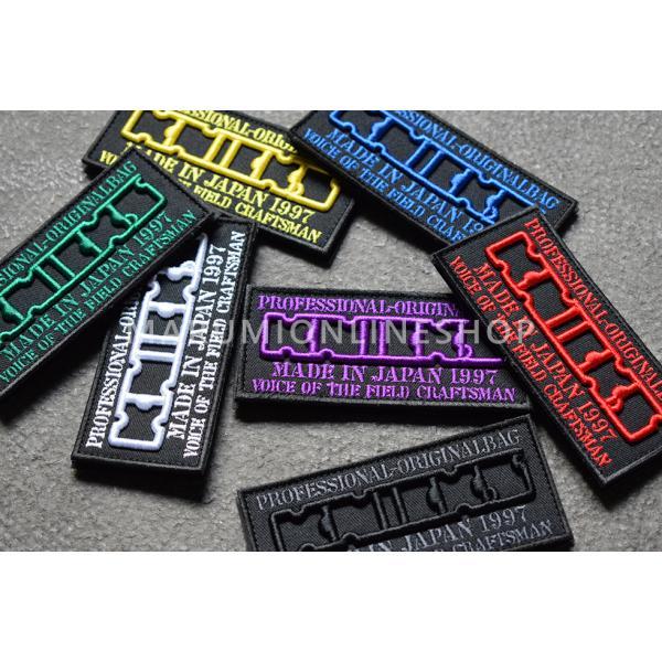 KNICKS（ニックス） 腰道具 KNICKS 3D 刺繍ワッペン ベルクロタイプ W