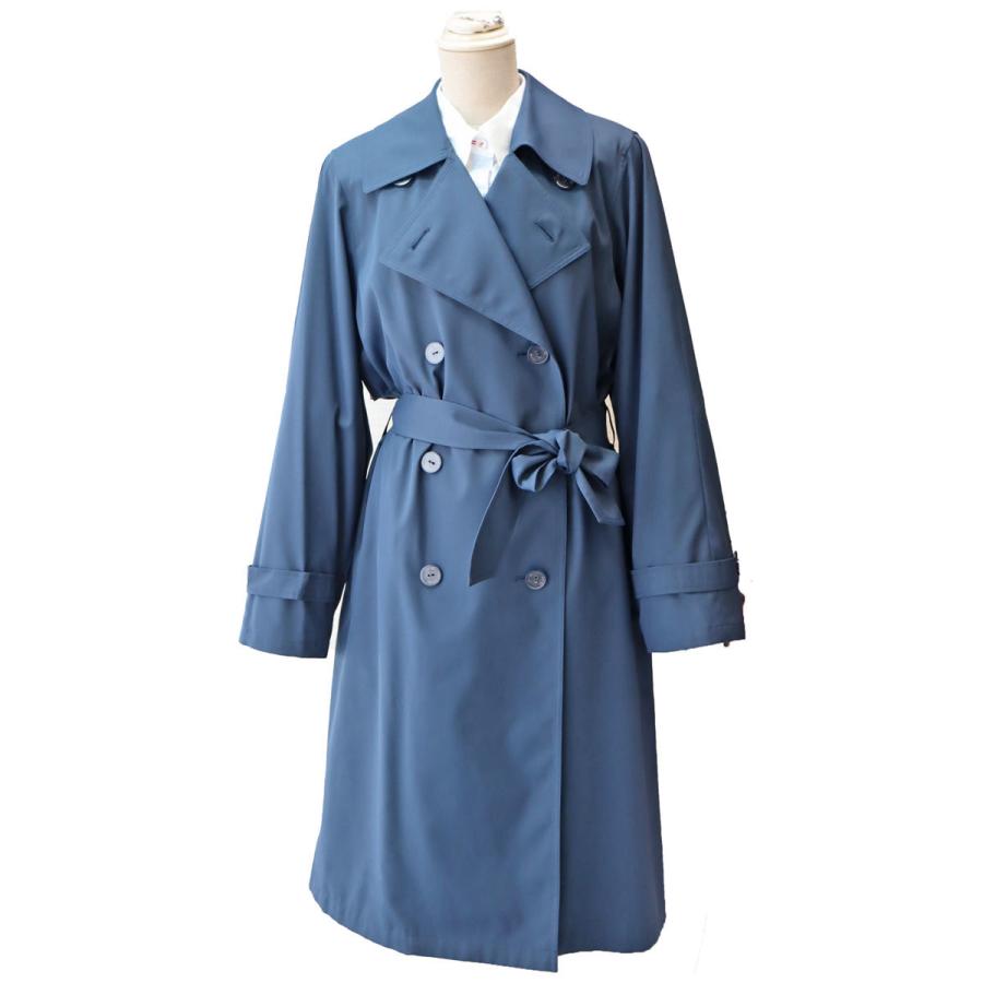 トレンチコート 春 9号 ネイビー 濃紺 Sanyo レディースファッション Out301 Sanyo Marumi 通販 Yahoo ショッピング