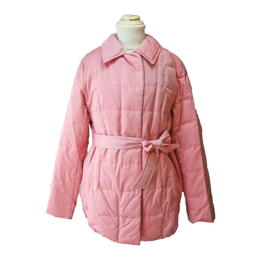 ダウンジャケット 秋冬 9号 白 ピンク ショート サンヨーコート レディースファッション 代30代40代 Out63 Sanyo Marumi 通販 Yahoo ショッピング