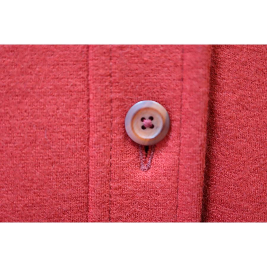 昭和レトロ　長袖ジャケット　9号　Mサイズ　赤　レッド　無地　RenownLook　レディースファッション　60年代70年代｜marumi371｜04