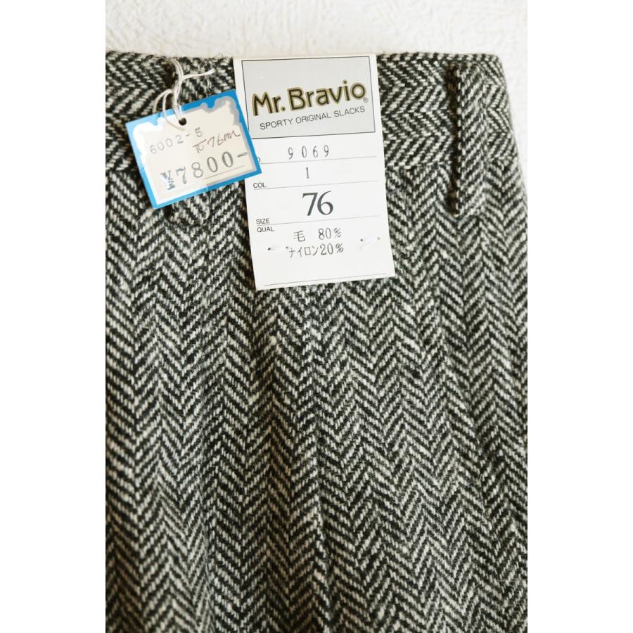 メンズファッション スラックス ウエスト76 79 M Lサイズ ヘリンボーン Mr Bravio 昭和レトロ 紳士服 秋冬 日本製 9069 Rmp1526 Marumi 通販 Yahoo ショッピング