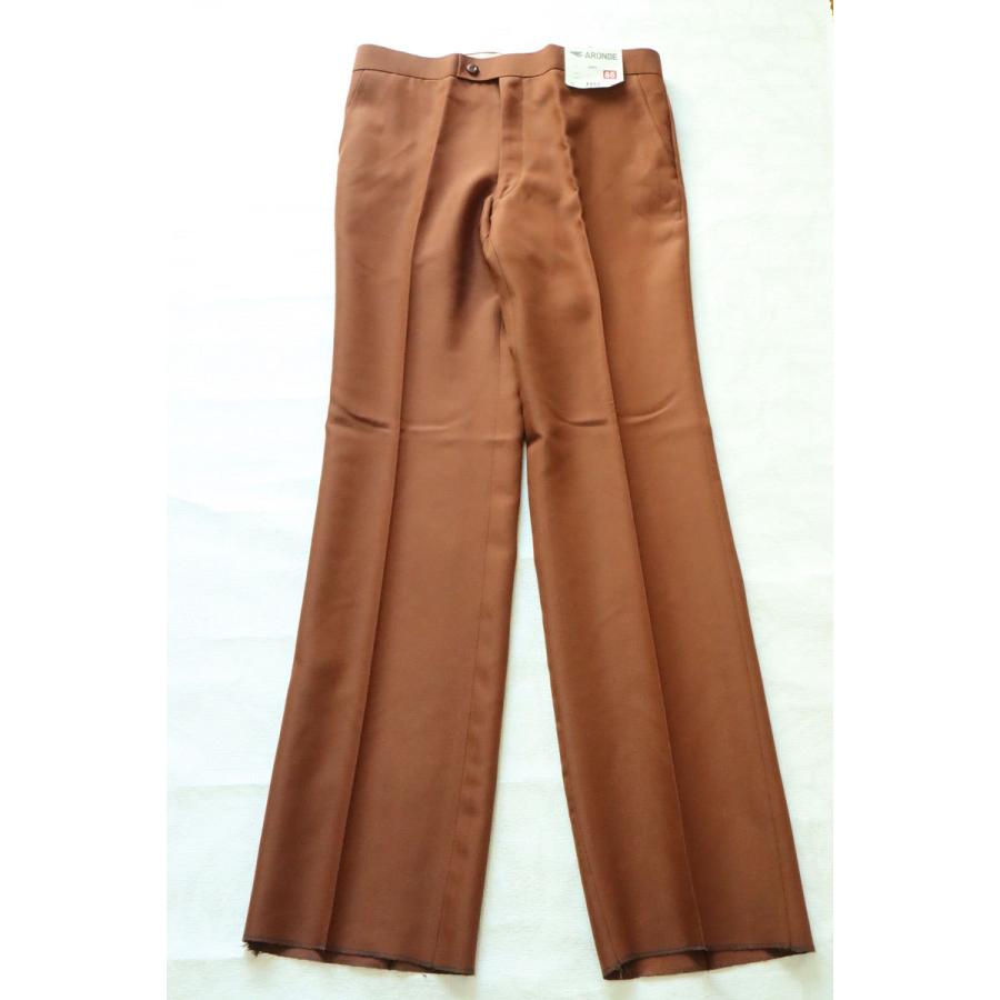 昭和レトロ メンズ スラックス ブラウン 春夏 ポリエステル ウエスト85 メンズファッション 昭和レトロ ６０年代７０年代 Rmp15 Marumi 通販 Yahoo ショッピング