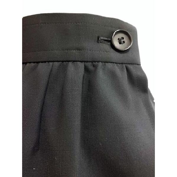 春秋 【着丈60cm】 タイトスカート（黒 Mサイズ） 【イヴサン  