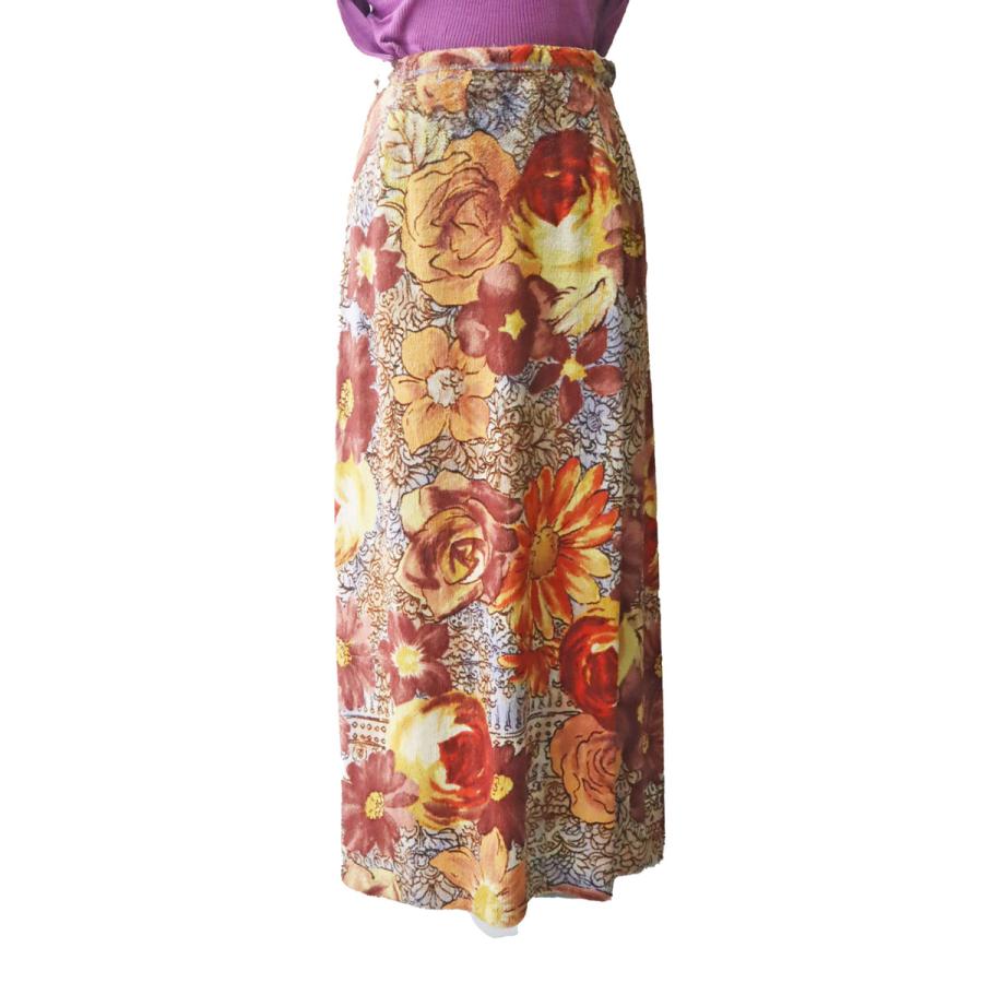 tk502 トクコプルミエヴォル TOKUKO セットアップ ツーピース 秋冬 花  