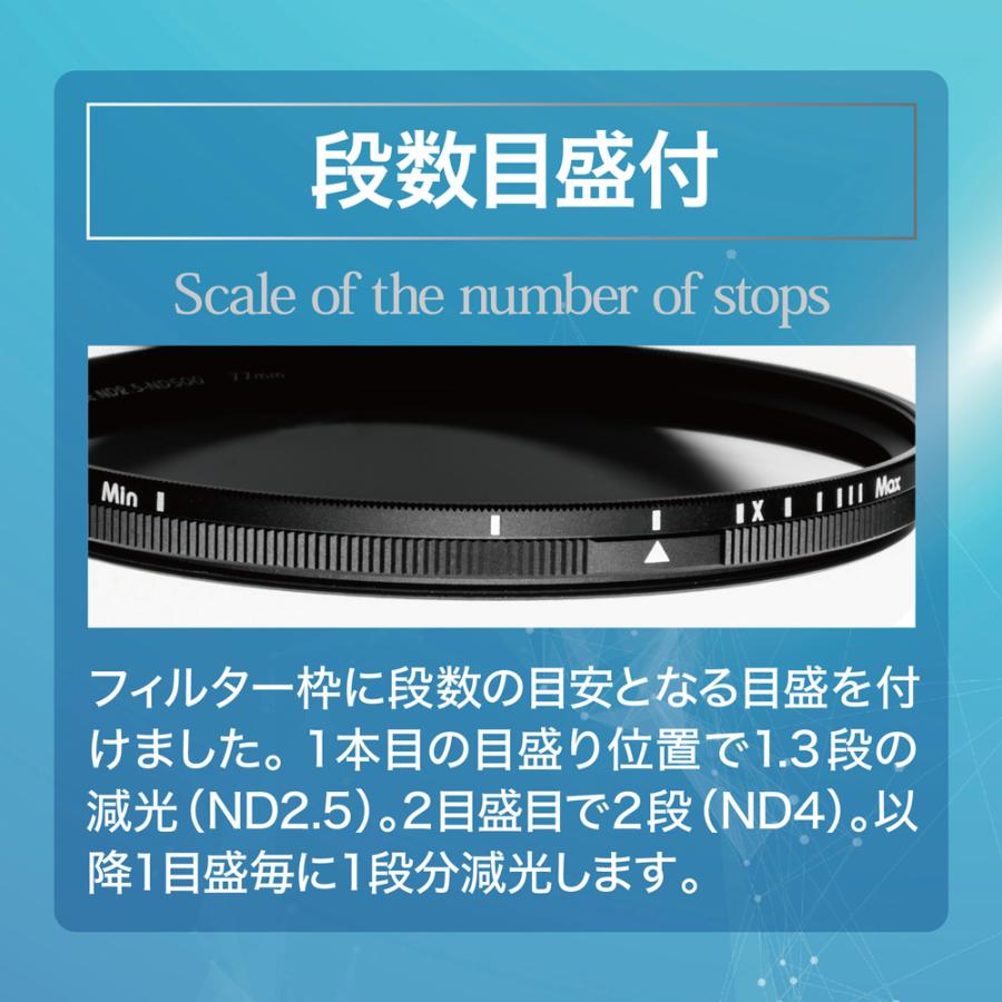 マルミ光機 棚ずれ品 OUTLET 77mm DHG SUPER VARIABLE ND2.5-500