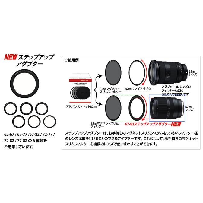 マルミ光機 77mm マグネットスリム ブラックミストKIT 77MM MAGNETIC