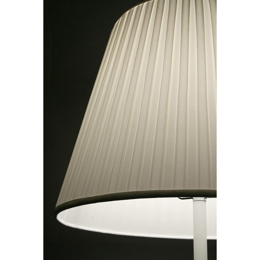 ランプシェード スタンド交換用 アーム式 直径40cm ボックスプリーツ