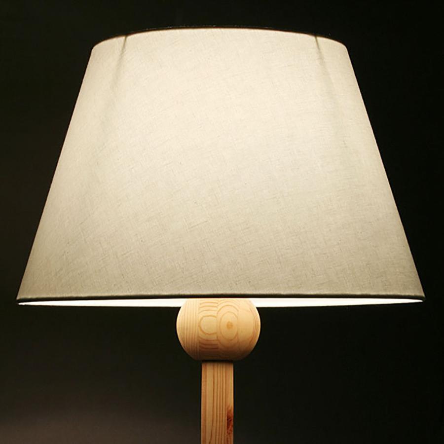 ランプシェード スタンド交換用 ホルダー式 直径39cm ナチュラル