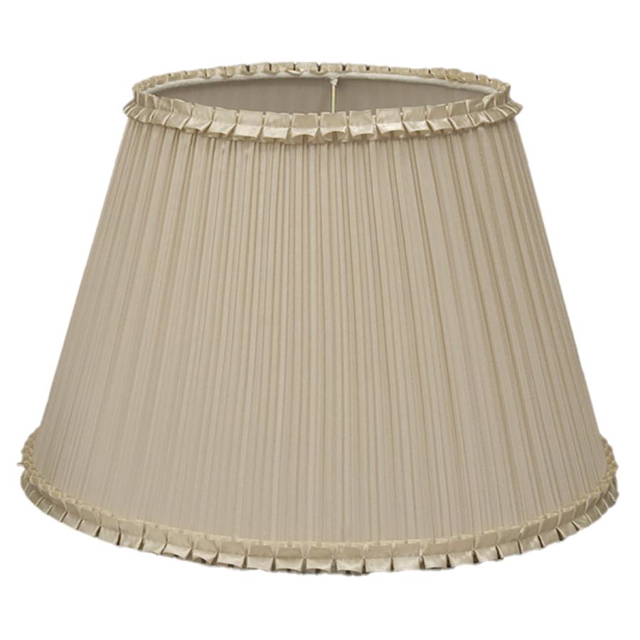 ランプシェード スタンド交換用 ホルダー式 直径39cm ランダムプリーツ