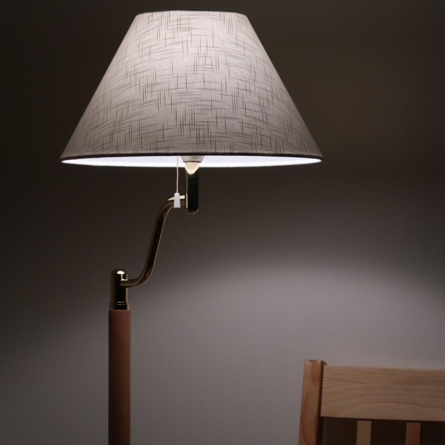 ランプシェード スタンド交換用 キャッチ式 直径36cm ナチュラル