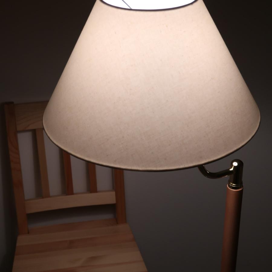 ランプシェード スタンド交換用 キャッチ式 直径36cm ナチュラル