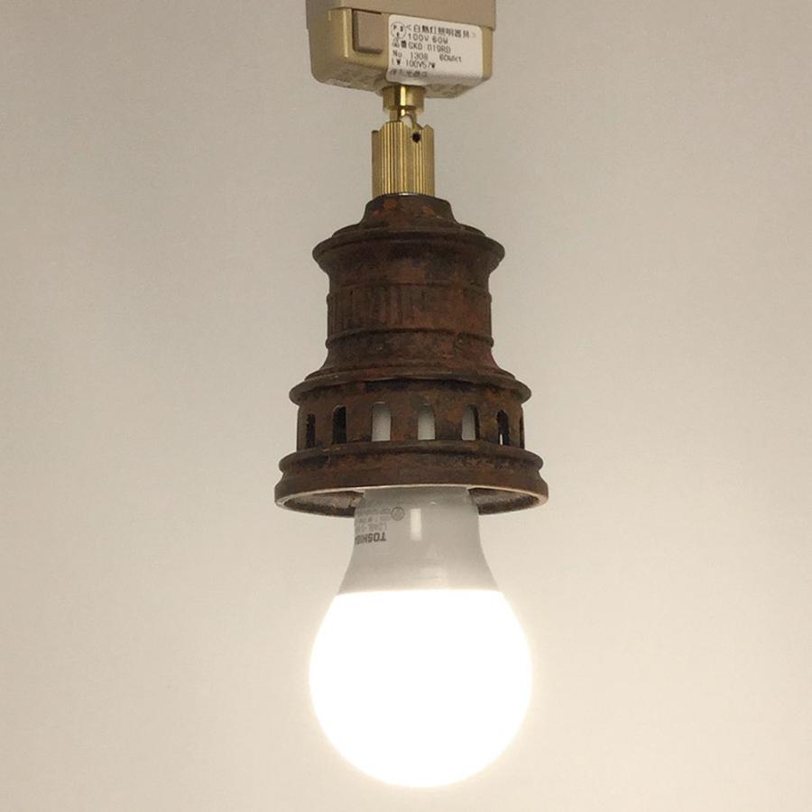 アンティーク スポットライト E-26 rusty-socket 直付タイプ LED電球