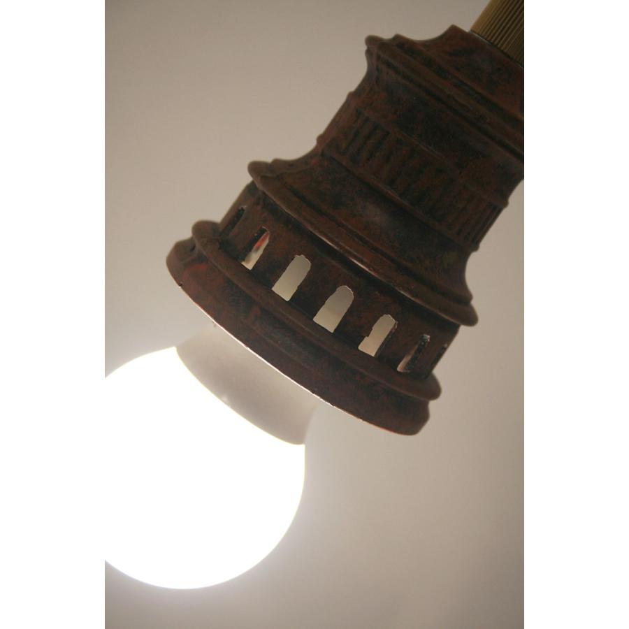 アンティーク スポットライト E-26 rusty-socket 直付タイプ LED電球