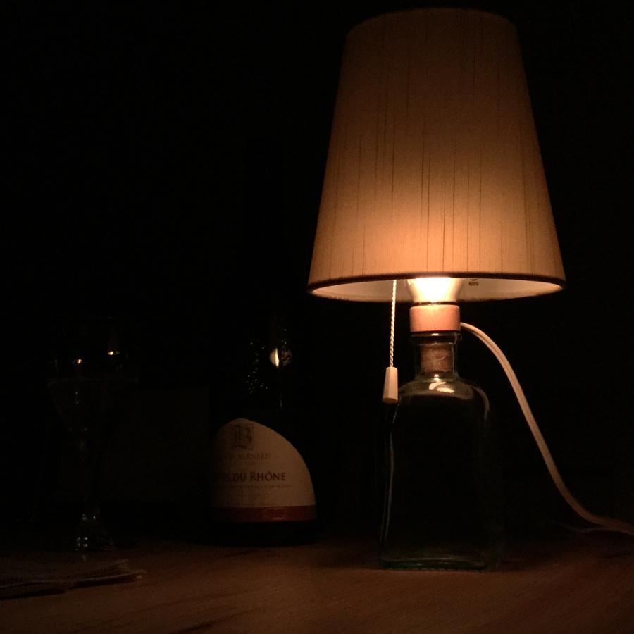 ボトルランプキット ボトルランプの具 ボトルソケット+ランプシェード