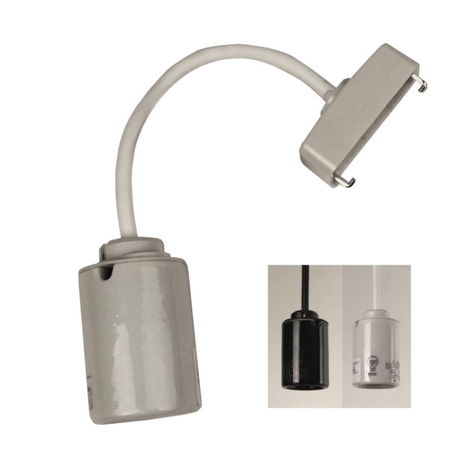 1灯 ペンダント 陶器製 モーガルソケット器具 E-26 コード30cm LED電球