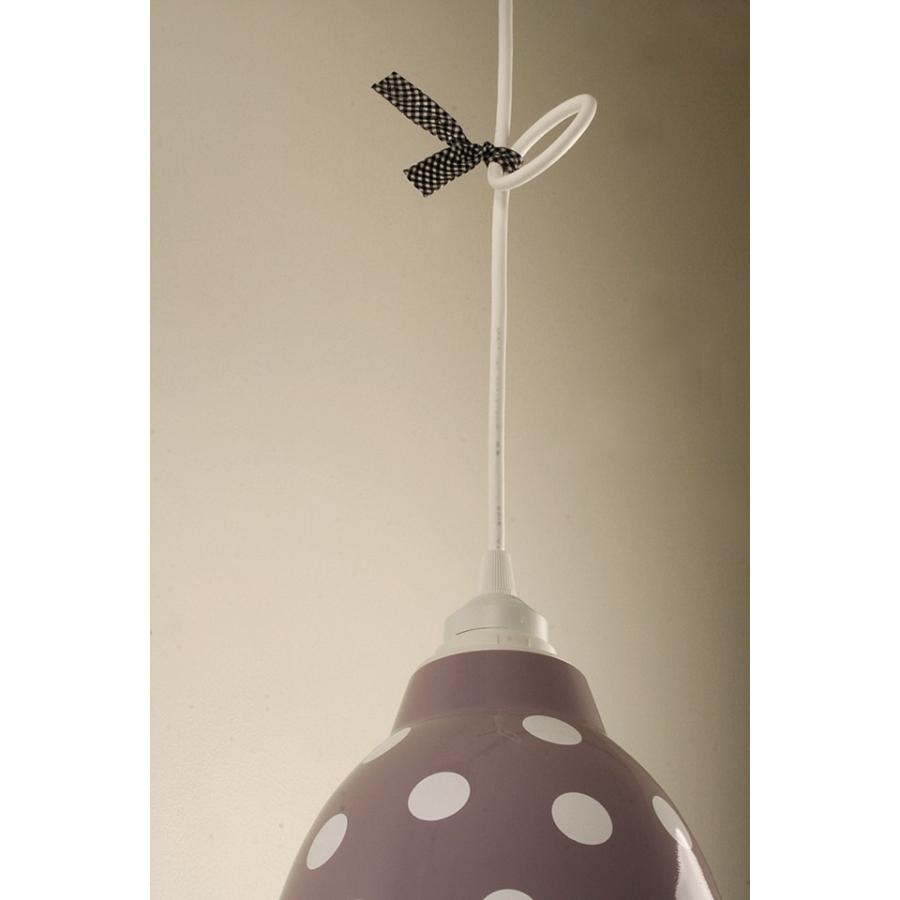 1灯 ペンダント ソケット器具 E-26 コード100cm 白 LED電球対応