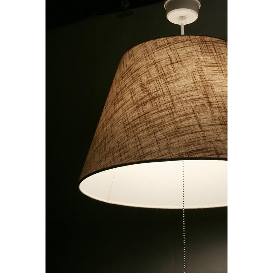 ランプシェード ペンダント交換用 直径39cm ファブリック ナチュラル