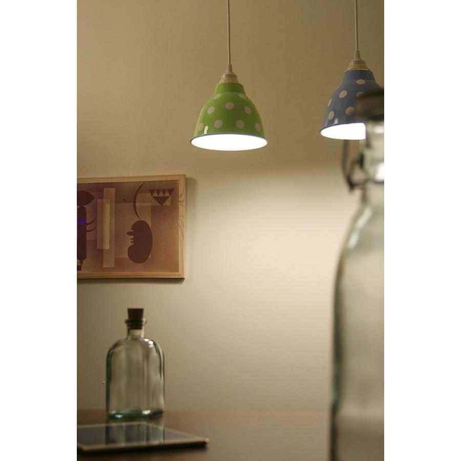 おおやぶみよさんランプシェード照明・blue(電球別売り) fit=scale-down,w=1200