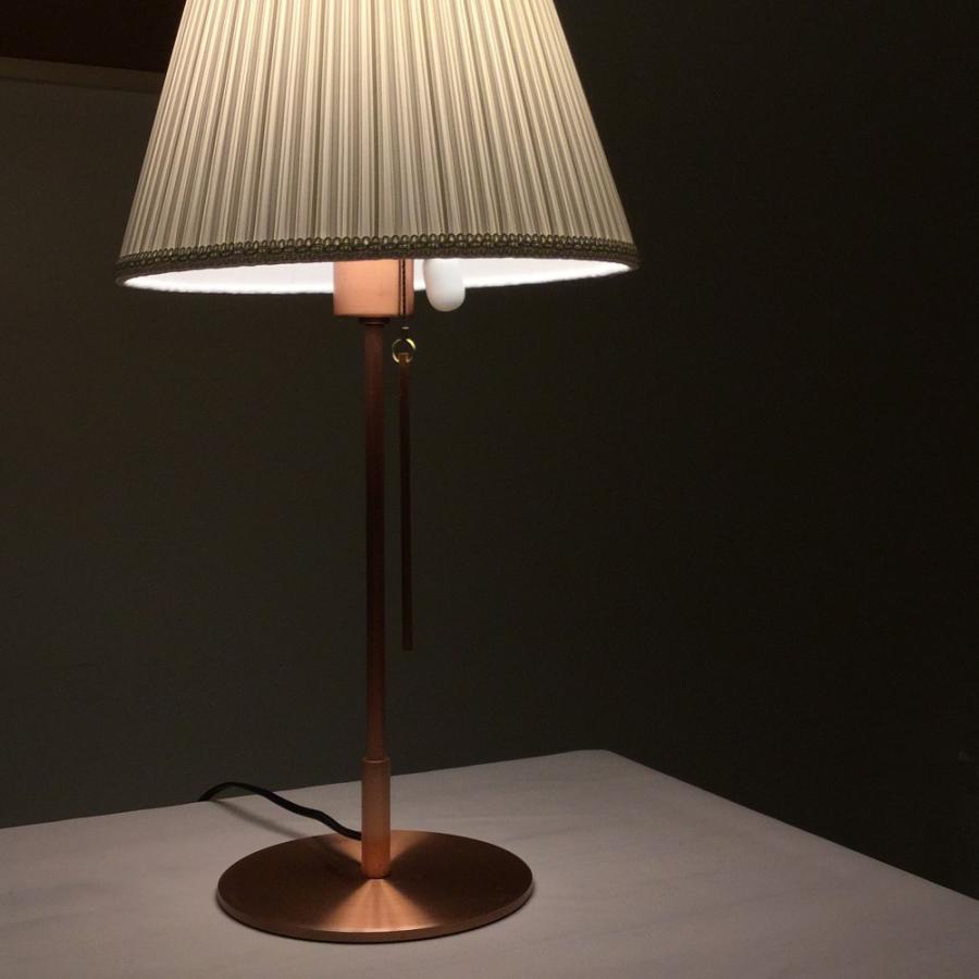 テーブルスタンド スチール製 本体のみ LED電球対応 電球シェード別売