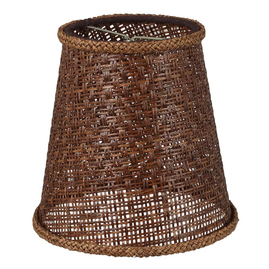 ランプシェード スタンド交換用 キャッチ式 直径15cm ウイッカー