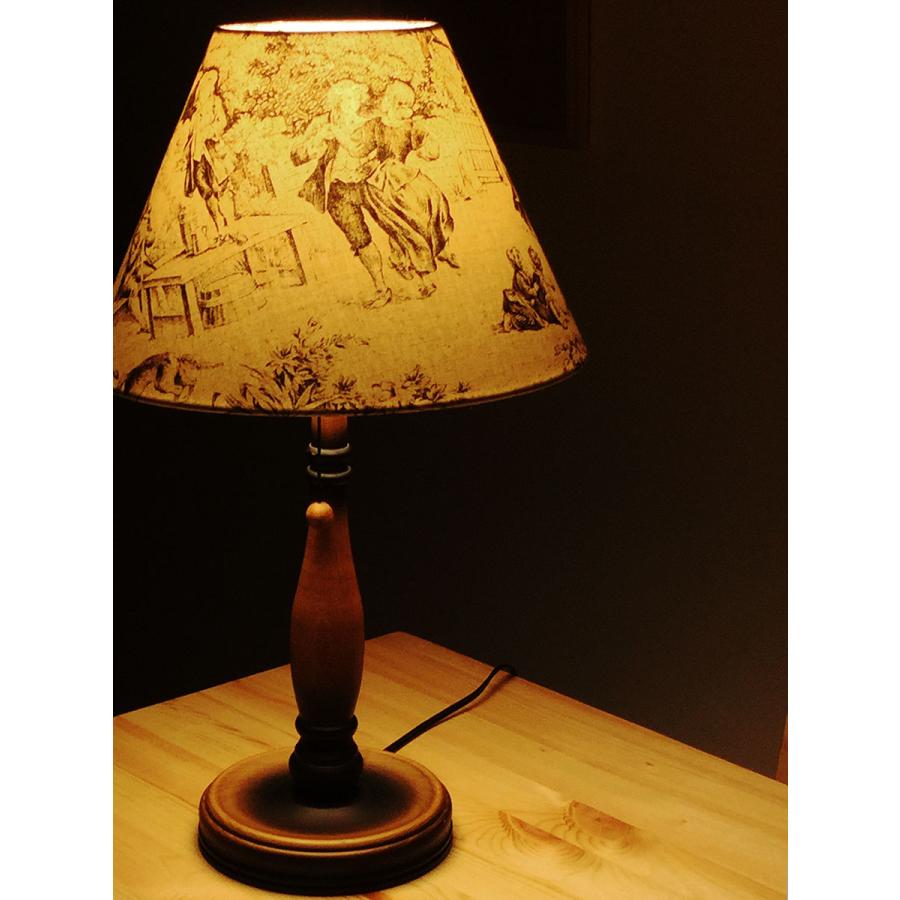 トワルドジュイ ランプシェード スタンド交換用 キャッチ式 直径28cm