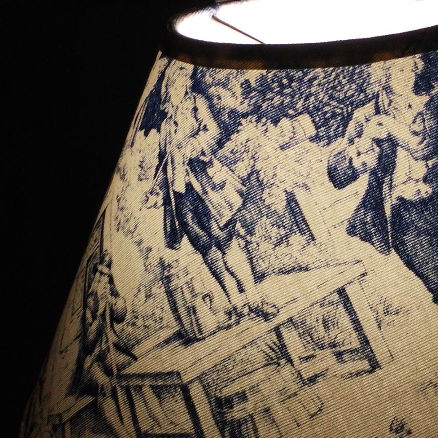 トワルドジュイ ランプシェード スタンド交換用 キャッチ式 直径28cm