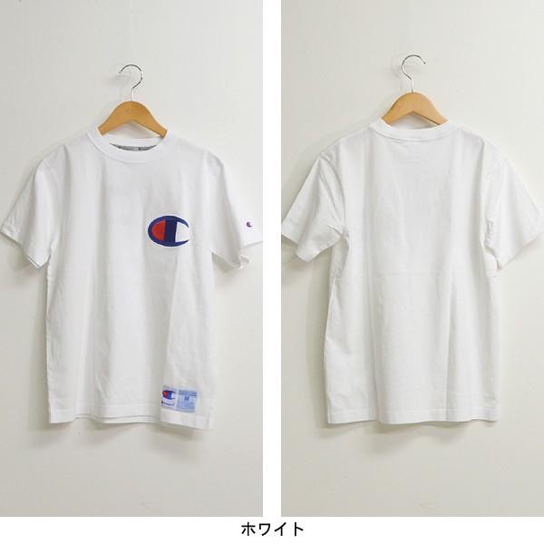 メール便可 チャンピオン C3-F362-L(M) BIG LOGO T-SHIRTS　メンズ 半袖 Tシャツ ビックロゴ プリント シンプル Champion 1000886｜marumiya-world｜02