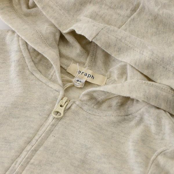 セラフ フリルパーカー S5018 14m キッズ ベビー トップス 長袖 無地 シンプル 女児 女の子 子供服 Seraph Marumiya World 通販 Yahoo ショッピング