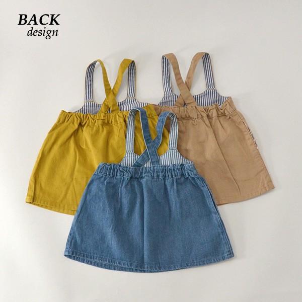 メール便可 プチジャム P117019-10M13 お花のジャンパースカート  