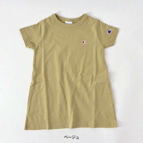 チャンピオン Tシャツ キッズ TUNIC TEE-SHIRT/チュニックTシャツ 