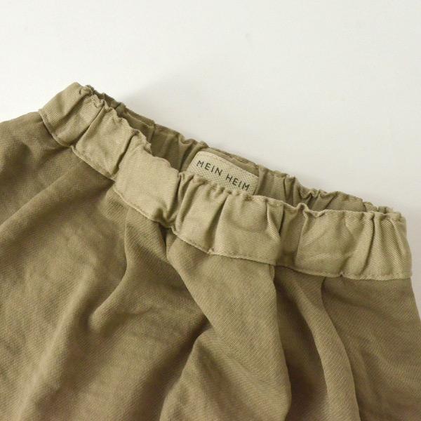 メール便可マインハイム 6401312A-mm13 オーバースカート10分丈パンツ  