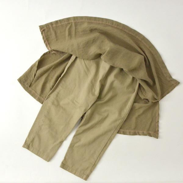 メール便可マインハイム 6401312A-mm13 オーバースカート10分丈パンツ  