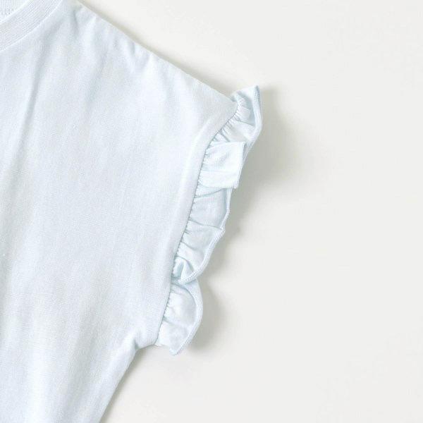 水彩タッチイラストtシャツ キッズ ベビー 半袖tシャツ 半そで フリル袖 トップス Seraph セラフ S7032 14mm メール便可 Marumiya World 通販 Yahoo ショッピング