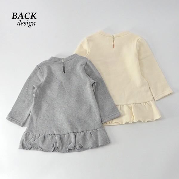 メール便不可 ハッカベビー Mg 花刺繍長袖ワンピース 80 90 ベビー ワンピース トップス チュニック 長袖 裏起毛 女の子 子供服 Hakka Baby Marumiya World 通販 Yahoo ショッピング