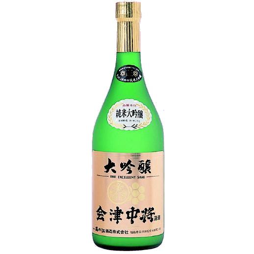 日本酒 鶴乃江酒造 会津中将 純米大吟醸 720ml 福島 地酒 ギフト プレゼント 贈り物 | 