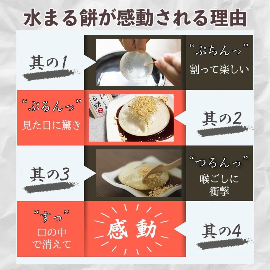 水まる餅 6個入 黒蜜・きな粉付き わらび餅 わらびもち 餅 お歳暮 ハロウィン ギフト プレゼント スイーツ お菓子 お取り寄せ :m-mc6:お餅の和菓子屋 まるもち家 - 通販 - Yahoo!ショッピング 水まる餅 6個入 黒蜜・きな粉付き わらび餅 わらびもち 餅 お歳暮 ハロウィン ギフト プレゼント スイーツ お菓子 お取り寄せ :m-mc6:お餅の和菓子屋 まるもち家 - 通販 - Yahoo!ショッピング