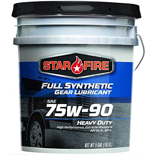 Starfire Full Synthetic 75 W90ギア潤滑剤1 Qt Squirtボトル 5 Gallon SF F/S 75W90