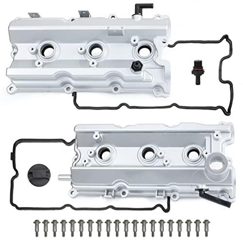 HSPSWIFTER アルミニウムバルブカバー Infiniti G35 M35 FX35 日産 350Z 3.5L 20032008 V6