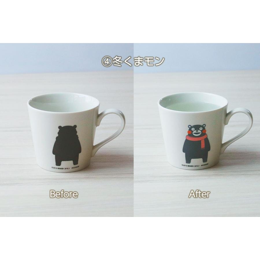 丸モ高木陶器直営】『温感マグ 冬くまモン NB』温度で色が変わる : 丸