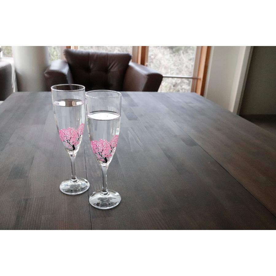 冷感 桜 シャンパン グラス ペア セット 酒器 温度 変化 マジック 感動 ギフト プレゼント 人気 オリジナル ブランド 母の日 父の日 敬老の日 丸モ高木陶器 通販 Yahoo ショッピング
