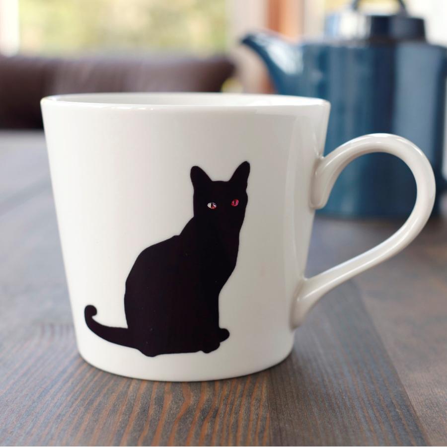 温感 ネコ 座り猫 ニューボン マグカップ かわいい グレース 温度 変化 コーヒー カップ ギフト プレゼント おしゃれ オリジナル ブランド 保温 丸モ高木陶器 通販 Yahoo ショッピング